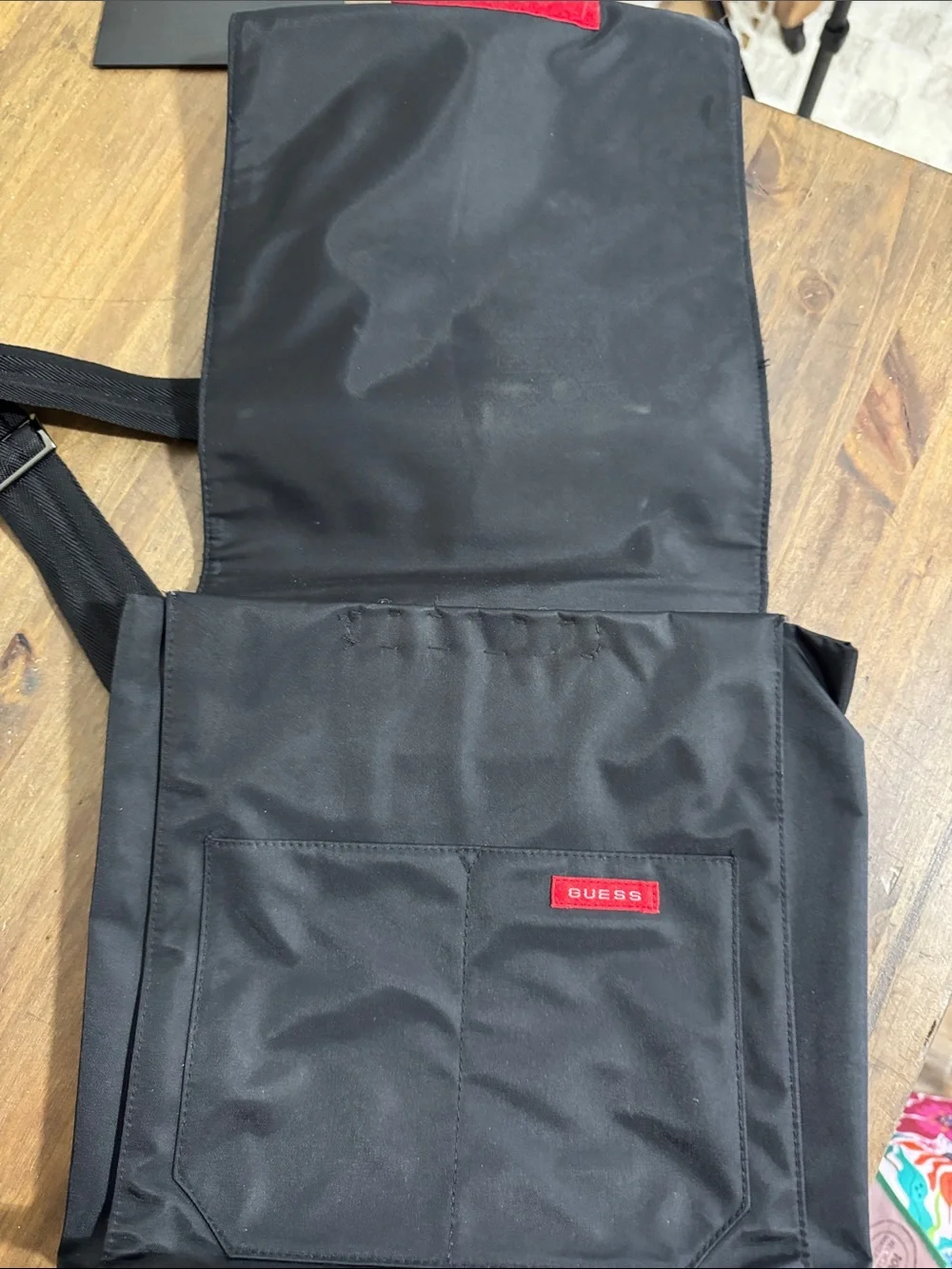 GUESS messengerBag Black Utility Shoulder Bag
